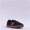 Base London Banksy Gumsole Trainer - Navy Suede